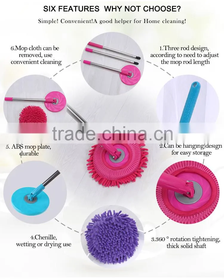 Easy life Newest and hottest sell washable spin mop