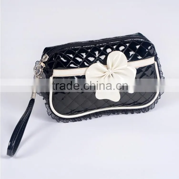 2015 new design colors PU cosmetic bag for stock