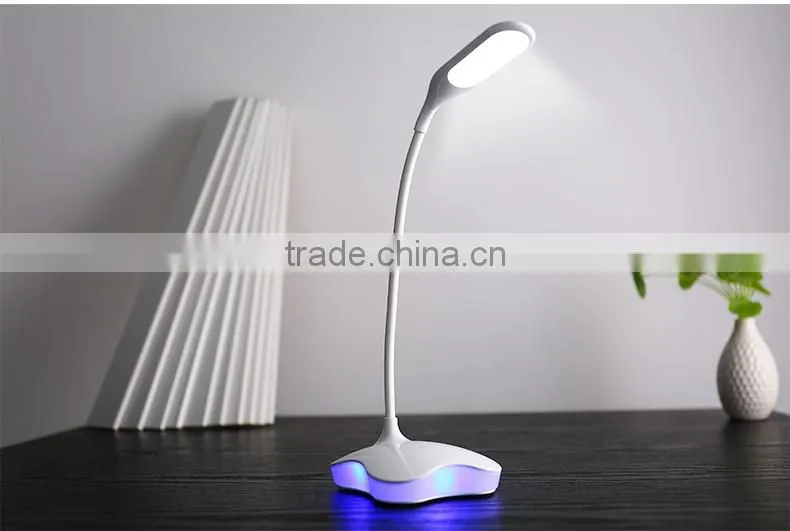 Joyroom LT102 LED USB Desk Light with the warm yellow night light and Technology blue night light 360 degree rotation desk lamp