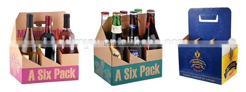 Custom High Quality Wine Packaging Carton Box
