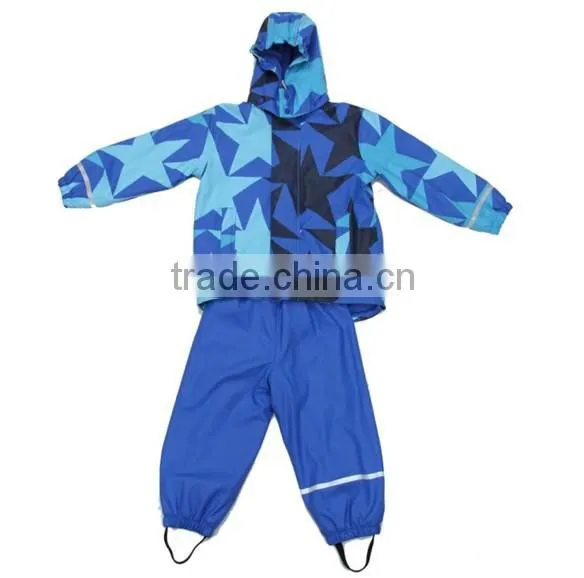 children one-piece rainsuit
