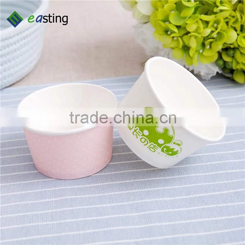 hot recycleable or disposable paper shaved ice cup