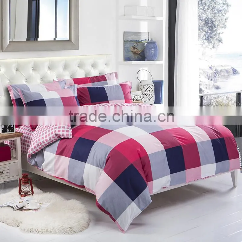 cotton twill reactive printing duvet cover