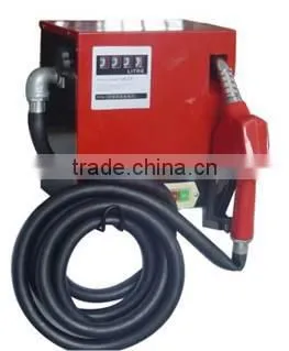 AC DC 12V 24V Electric Oil Fuel Diesel Gas Transfer Pump W/ Mechanical Meter G Read