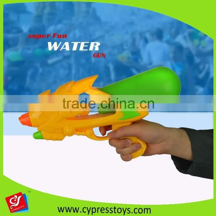 Summer toys for kids double spray heads plastic water gun in 3 ASST