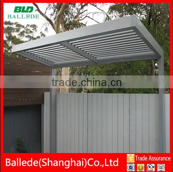 decorative sunshade aluminum louver roof