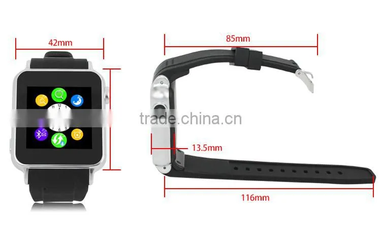 Drinking remind S69 Watch Cell Phone Bluetooth smart bracelet watch touch Screen