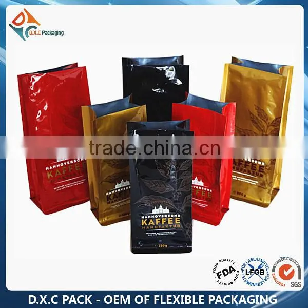 PE Laminating Paper Stand Up Pouch Bag With Window