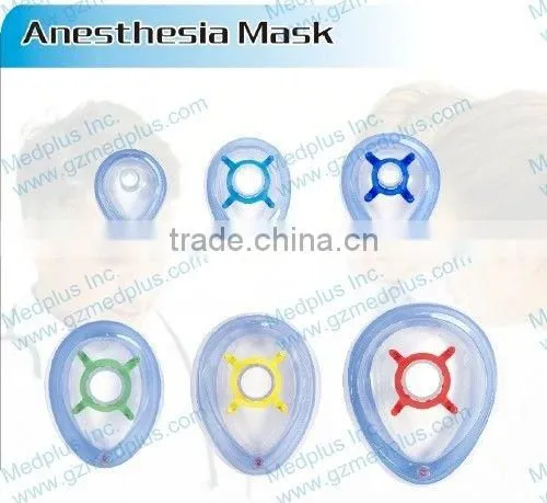 Health Disposable Anesthesia Face Mask With Soft Air Cushion