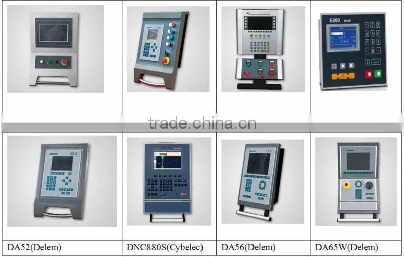 USA Wila type mechanical crowing cnc press brake machine with 2D graphical CNC control italy EAS530