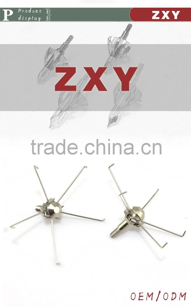 100gr Judo Arrow Points Stainless Steel Broadhead for Small Animal Game