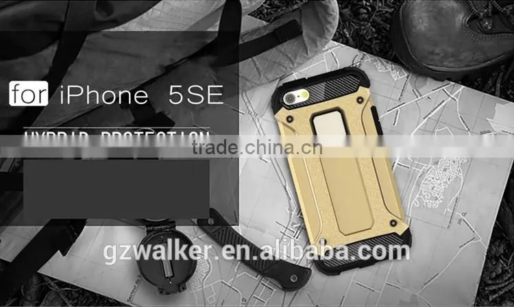 wholesale hard mobile phone Pc and Silicone phone case 2 in 1 style for 6s 6plus S7 S7 edge