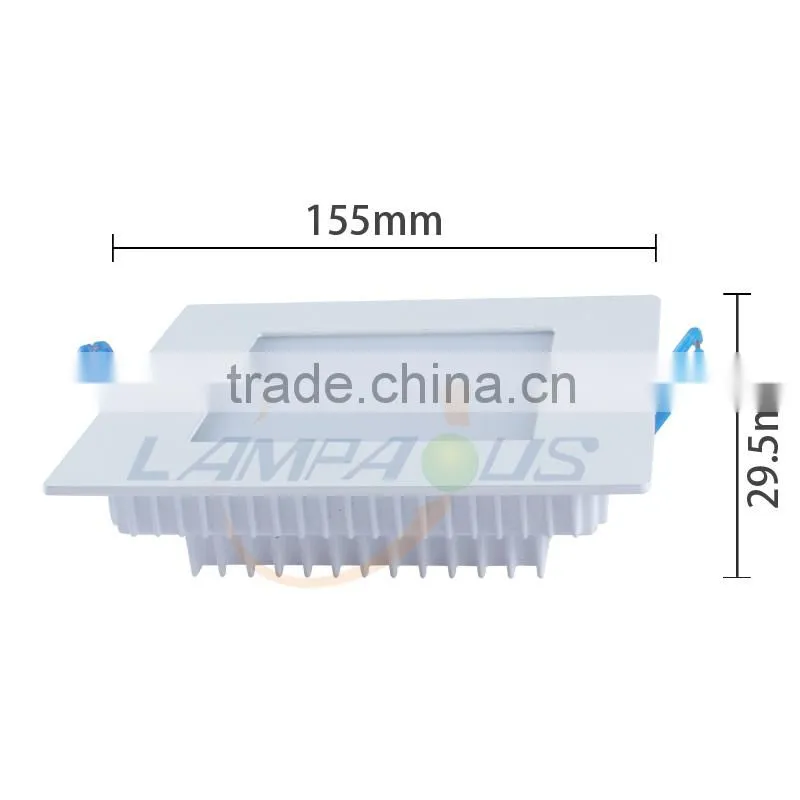 high quality products high lumen 3w 6w 12w 18w square/round led panel light ceiling board