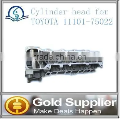Brand New cylinder head for TOYOTA 11101-75022 with high quality and most competitive price.