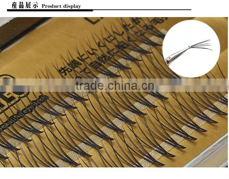 6pcs/strains individual false eyelash 8mm, 10mm, 12mm Guangzhou eyelash extensions