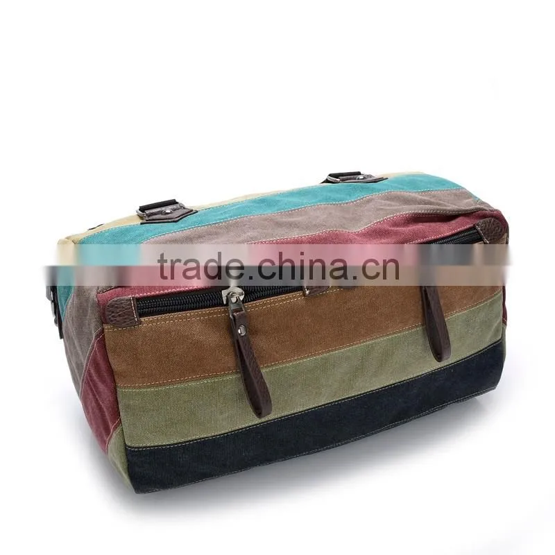 2016 wholesale leisure single shoulder canvas retrostyle handbags