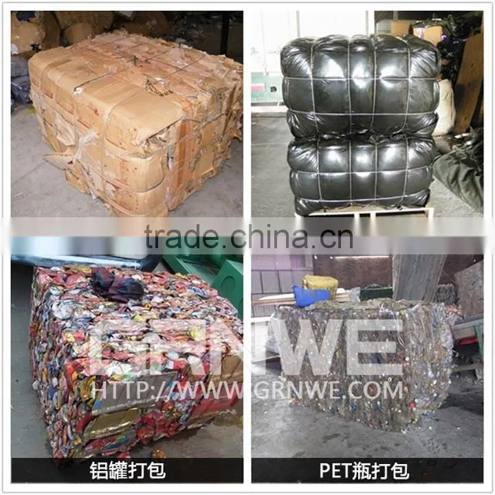 Plastic Scrap Baler/pet Bottle Baling Machine
