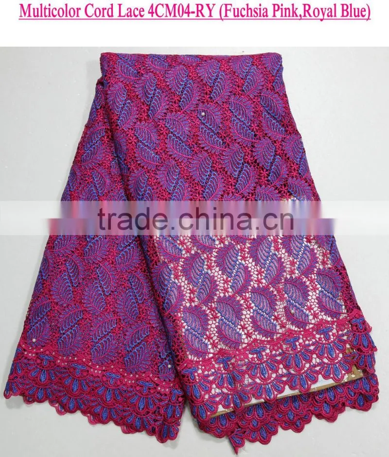 African lace fabrics in turkey african nigerian guipure lace women cord lace for party dress