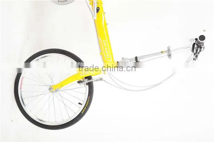 2016 lovely folding bike for girls with 7 speed