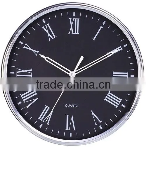 wholesale decorative wall clock, metal wall mounted fashion clock
