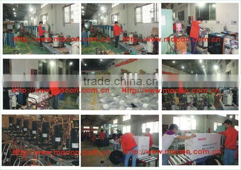 Industrial heat pump water heater air to water