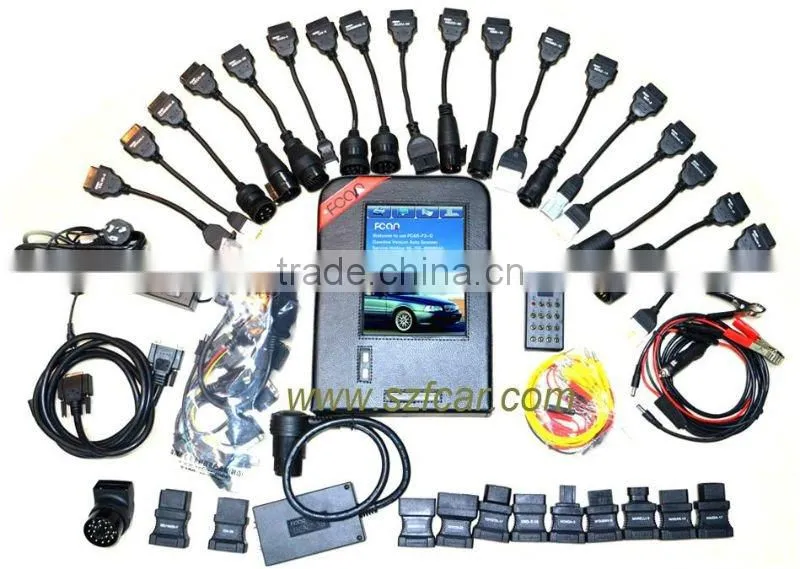 Super Universal Automobile Diagnostic tools FCAR F3 series F3-G model for both Car and Heavy Duty truck diagnose machine