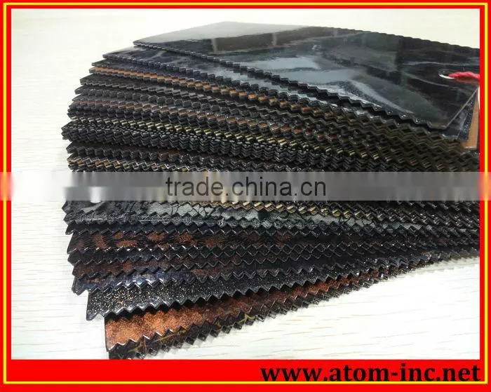 shining PVC shoe soling sheet cheap sole sheet from Atom Shoes Material Limited