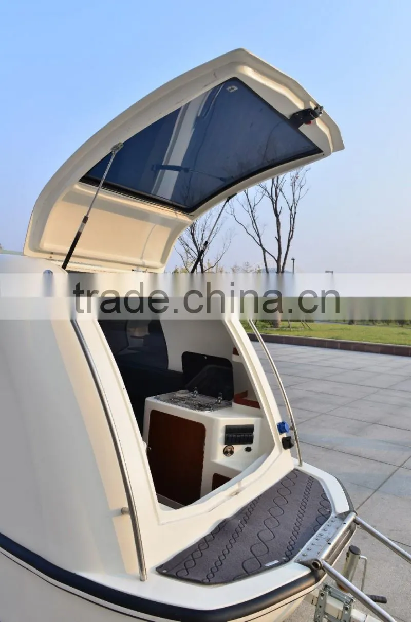 2016new type fiberglass boat trailer for sale