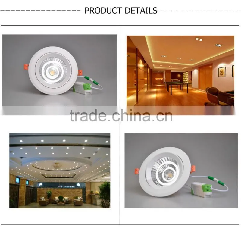 Material PC and Aluminum Alloy COB Down Light Designer unique LED Down Light Spot Light 20WDown Light