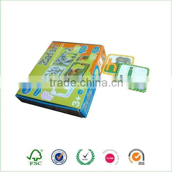 Art paper custom card game printing