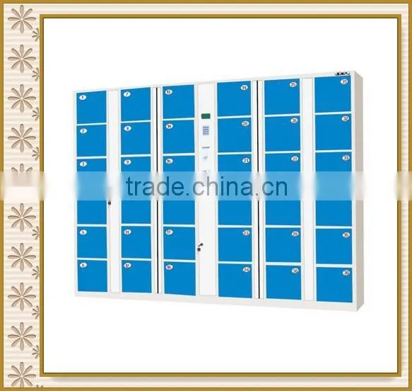 High quality safe public bathroom 24 door refrigerator electronic/ barcode locker