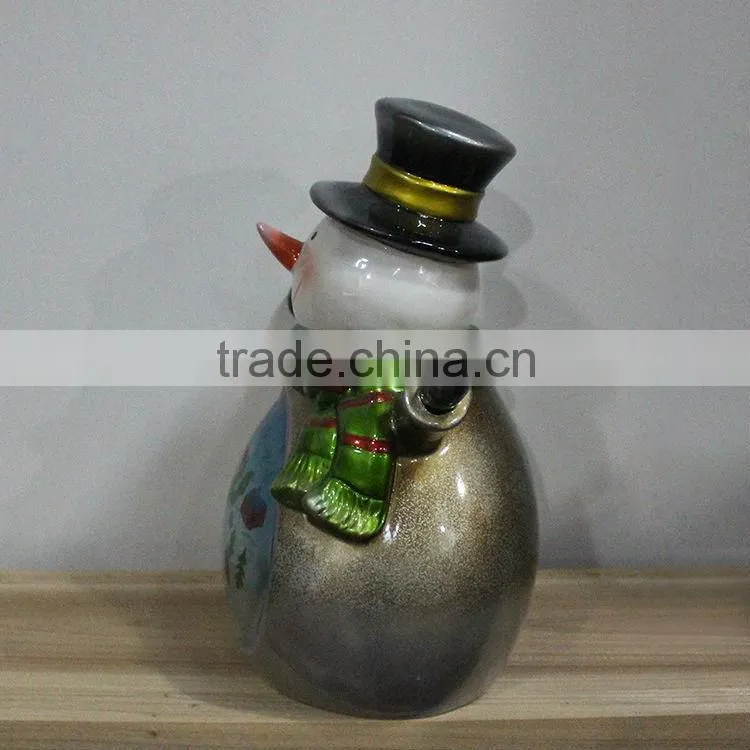 new ceramic christmas snowman decoration