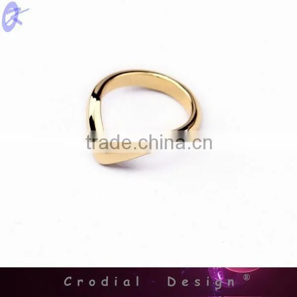 2014 Wholesale Cheap Fashionable Jewelry Alloy 18K Rings Fashion Ring Jewelry For Young People
