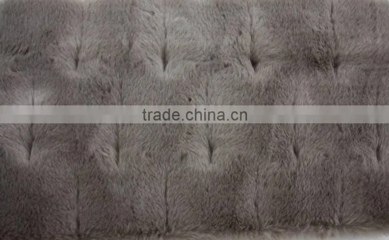 100% POLYESTER FAKE FUR INFINITY SCARF