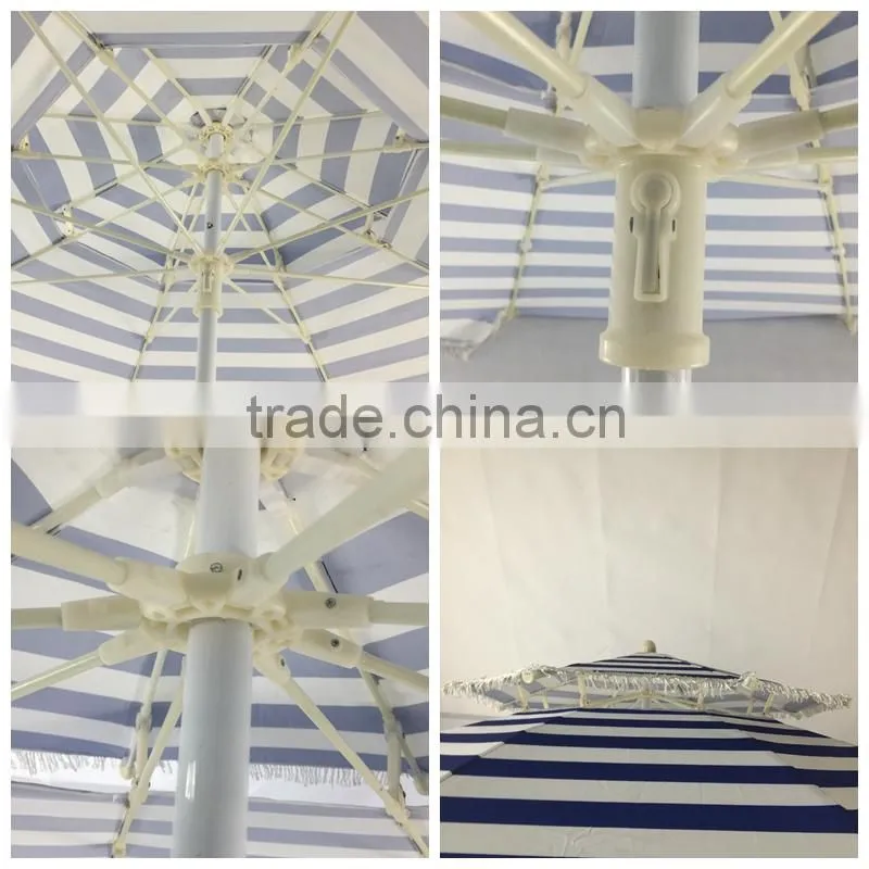 110cm*8K radius hot sale beach umbrella,160G polyester cloth beach umbrella