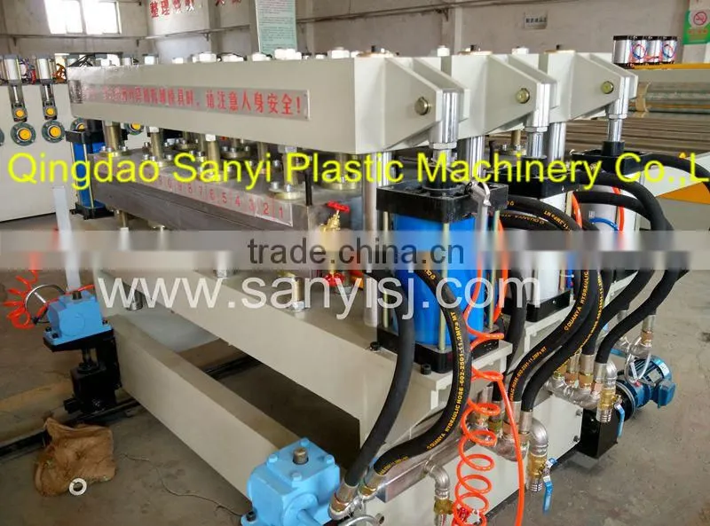 Green PVC Floor Board Production Line