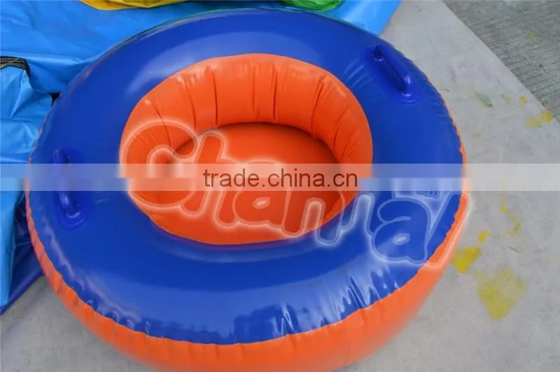 Commercial inflatable surf board playground game for sale, inflatable track slip