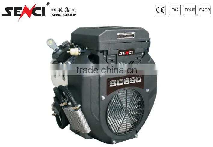 12.5kw v-Twin Cylinder, 690cc 2 Cylinder 4 stroke gasoline engine