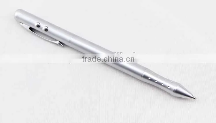 high grade unique design lighting logo metal pen