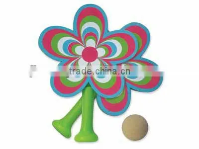 Sponge racket toy flying toy butterfly