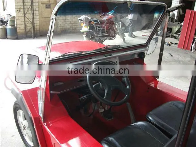 Classic moke style electric battery powered mini car for adults & kids