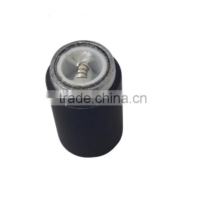 High quality wax skillet atomizer with chrome mouthpiece ceramic rod titanium coil atomizer