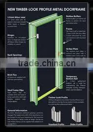 galvanized steel door frame cold roll forming machine