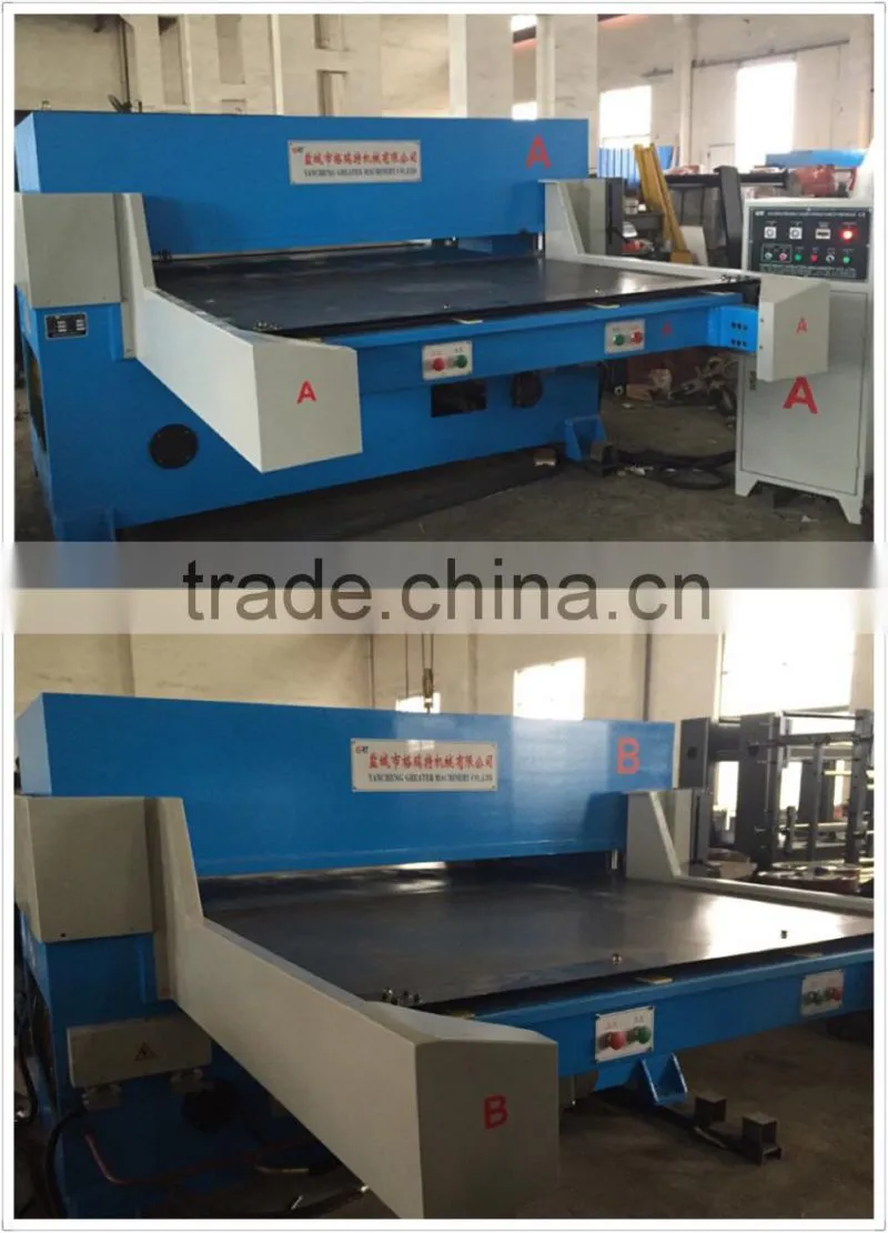 150T Auto-Feeding Precise 4-column Hydraulic Plane Cutting Machine/Die Cutting Machine