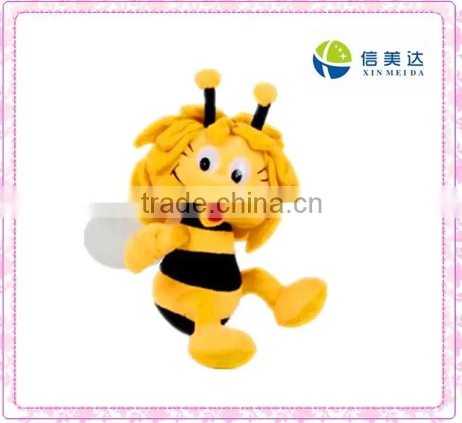 custom cartoon plush toy bee