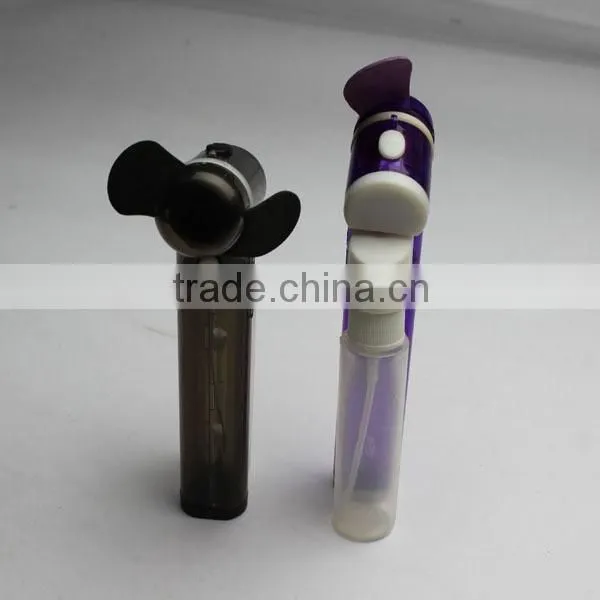 Water Mist Fan Type MIST SPRAY FAN Cool Refreshing Hand Held Portable NEW sealed Purple hand held
