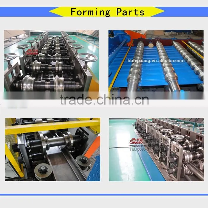 Hydraulic drive shutter door roll forming machine for india