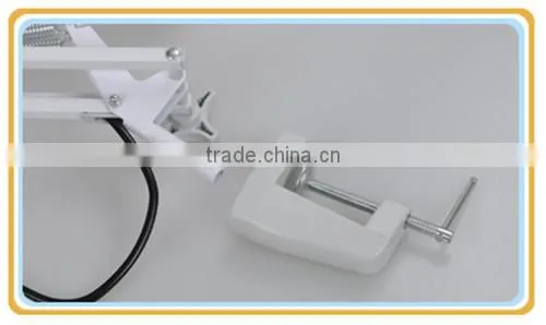 Antistatic Rectangle C-clamp Illuminated Magnifying Lamp