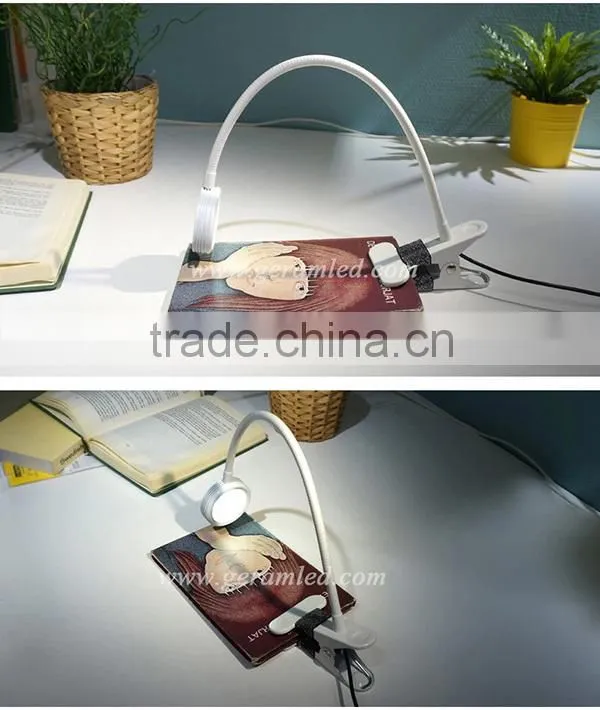Desk Light Contemporary, LED Reading Lamps, Clamp Desk Light