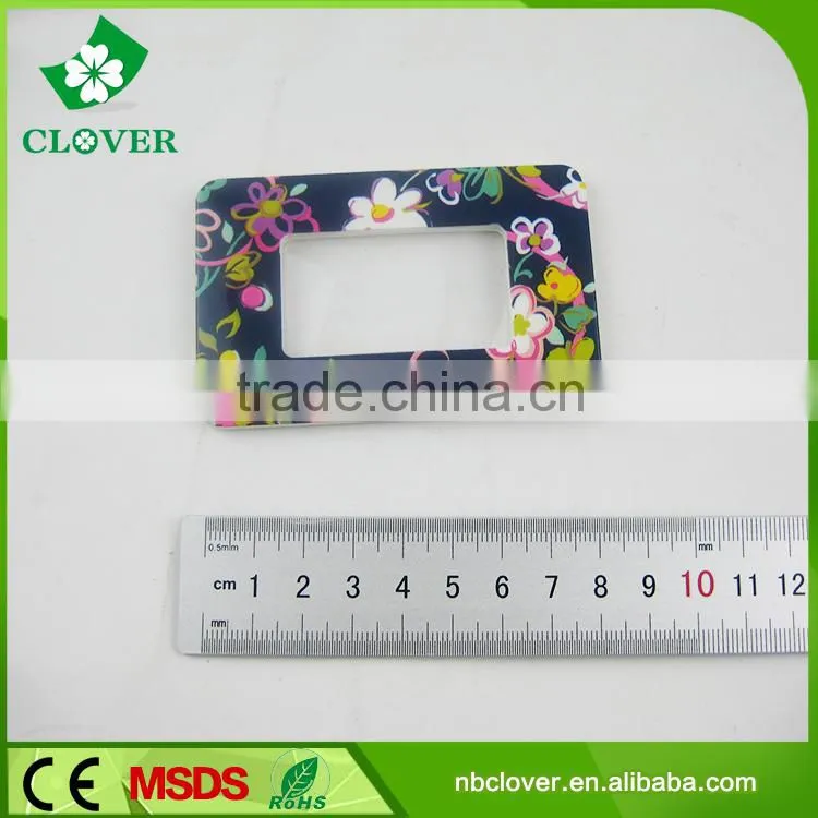 Plastic 1 led high power magnifying glass with light
